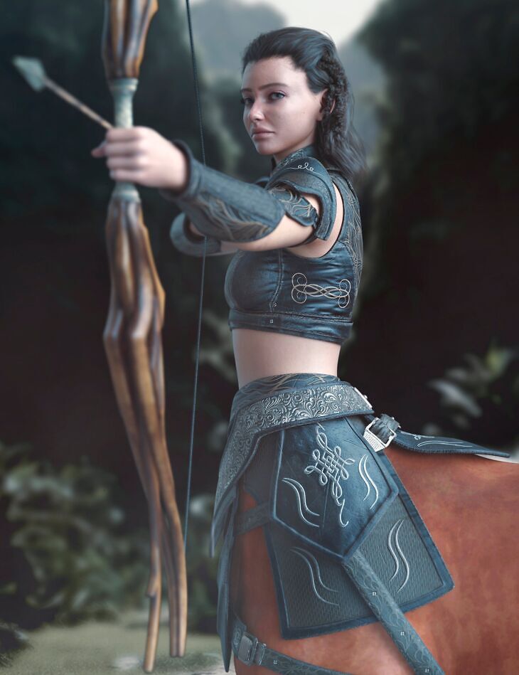 Fantastic Centaur Armor for Genesis 9 Texture Add-On_DAZ3D下载站