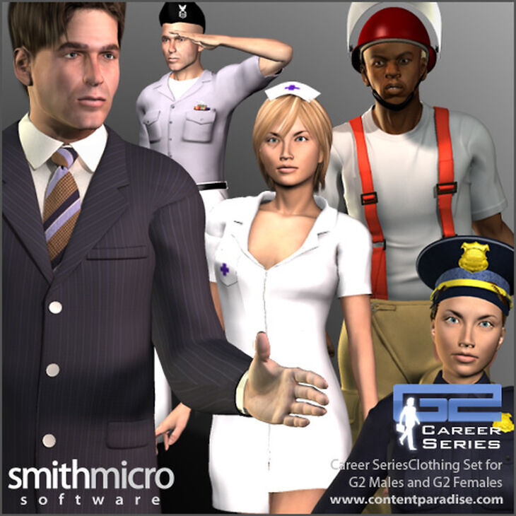 G2 Career Series Bundles_DAZ3DDL
