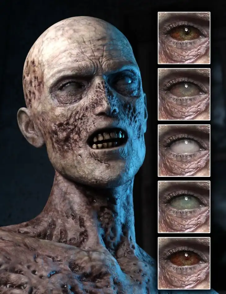 GP Genesis 9 Zombie Masculine HD_DAZ3DDL