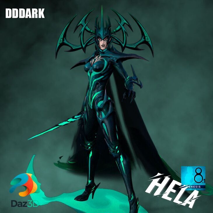 Hela for G8.1F_DAZ3D下载站