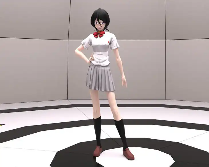 Kuchiki Rukia for G9_DAZ3DDL