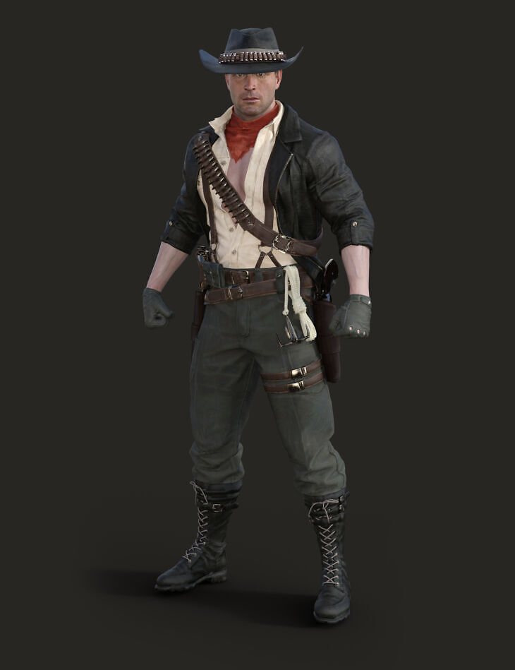 (MK11) Erron Black for G8M_DAZ3D下载站