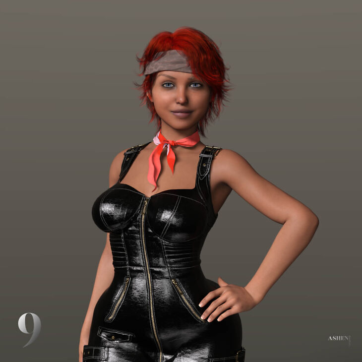 Nancy Tillote Character Morphs for G8F, 8.1F and G9_DAZ3D下载站