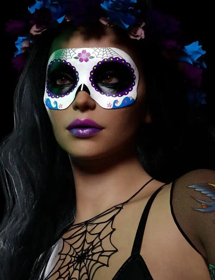 Painted Skin: Masks for Genesis 9_DAZ3DDL