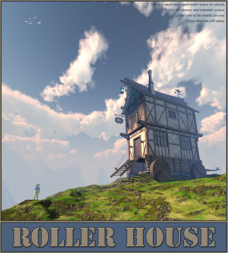 Roller House_DAZ3DDL