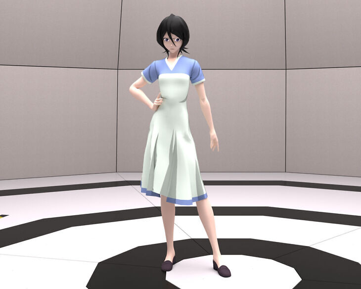 Rukia for G9 Casual Outfit_DAZ3DDL