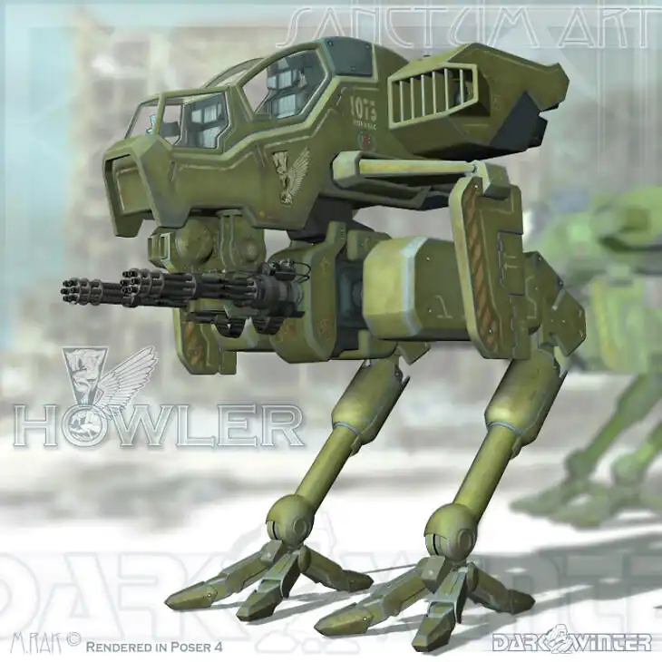 Sanctum Art “Howler” mecha_DAZ3DDL