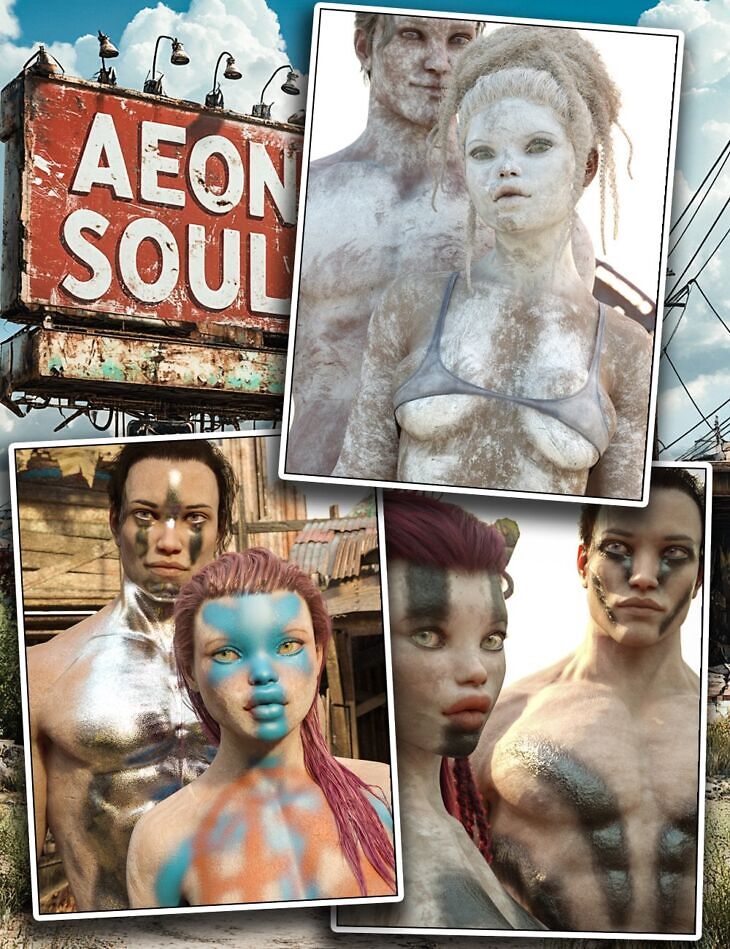 Skin Effects: Wasteland Bundle_DAZ3D下载站