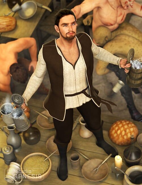 Tavern Keeper_DAZ3D下载站