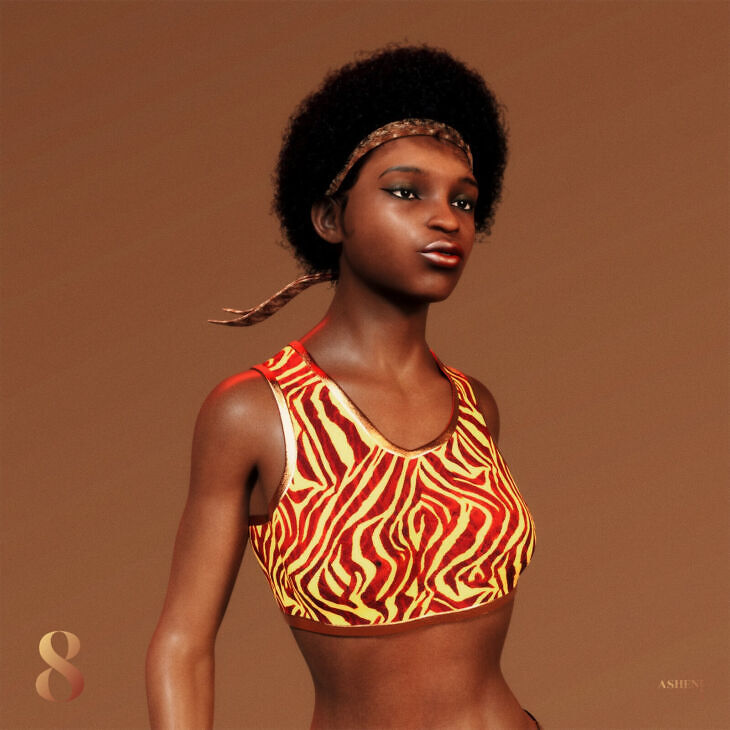 Tempest Zion Character Morph for G8F, 8.1F and G9_DAZ3D下载站