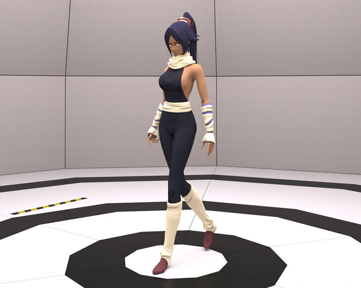 Yoruichi Shunko Outfit for G9_DAZ3DDL