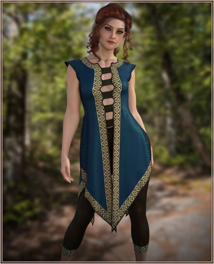 dForce Novitiate for G8F and G9_DAZ3D下载站