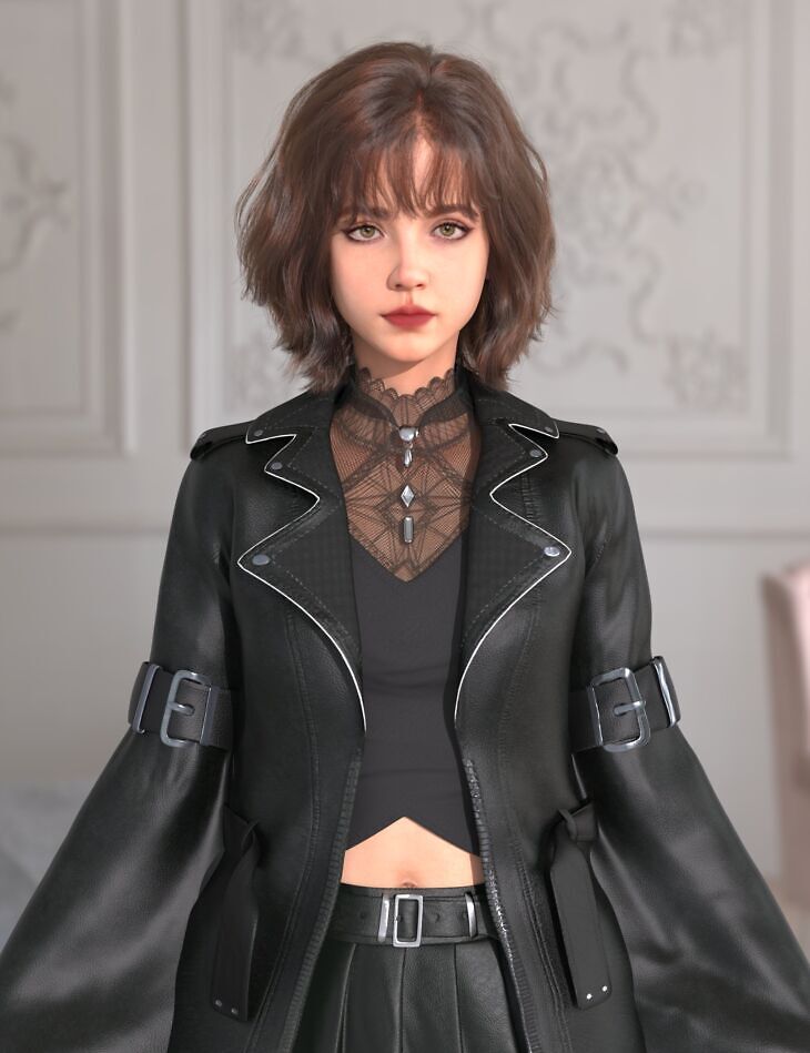 dForce Princess Petra’s Shadow Streetwear for Genesis 9_DAZ3DDL