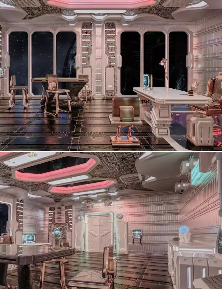 Gravity Space Personal Office_DAZ3DDL