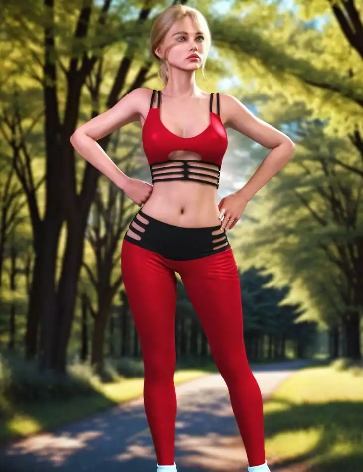 JMR dForce Lindsey Sportswear for Genesis 9 and 8 Female_DAZ3DDL