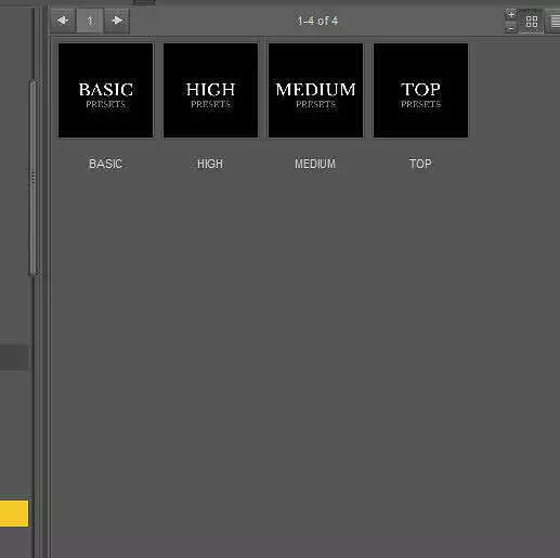 Render Settings Presets for Daz3d_DAZ3DDL