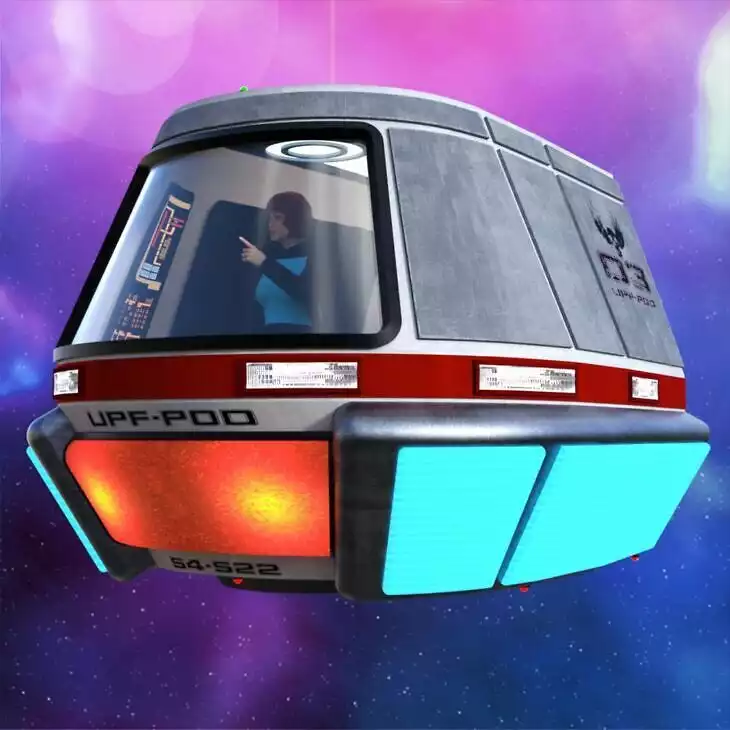 Transport Pod for DAZ Studio_DAZ3DDL
